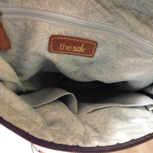 Genuine Leather Smooth THE SAK Convertible Backpack, Crossbody, Shoulder Bag - Picture 8 of 12